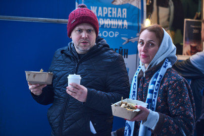 Фан-променад перед матчем  «Зенит» — «Рубин»