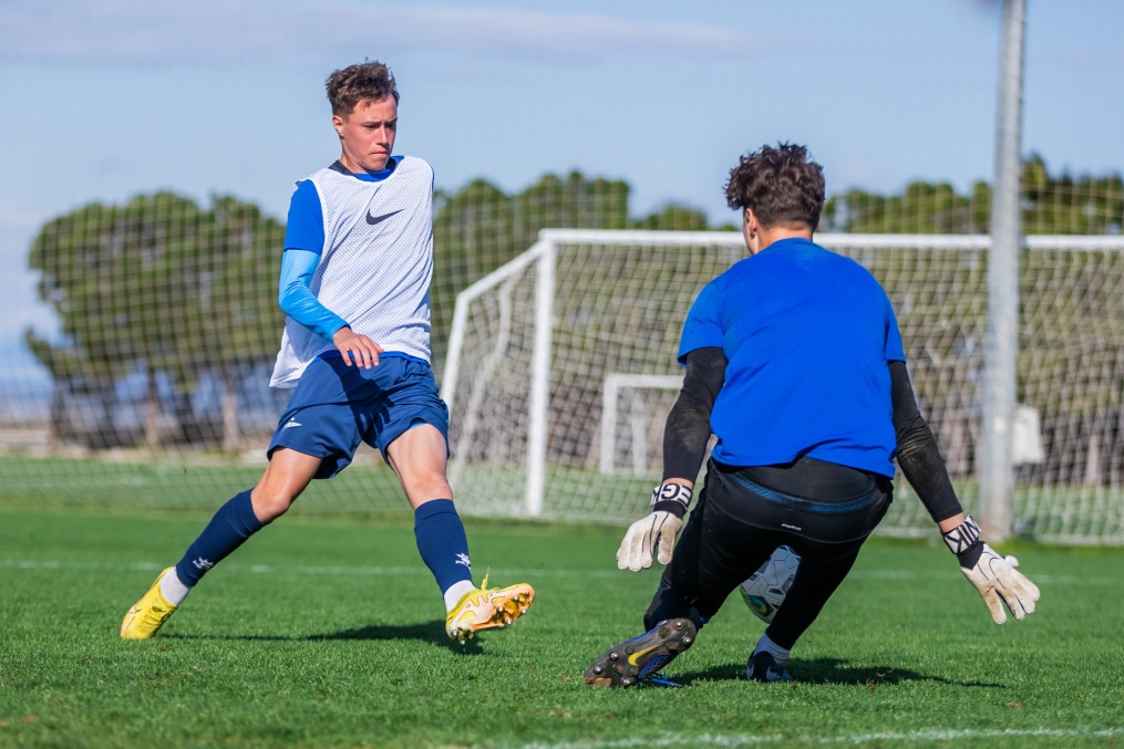 Первые учебно-тренировочные сборы «Зенита»-м в Турции:  5 февраля, утренняя тренировка