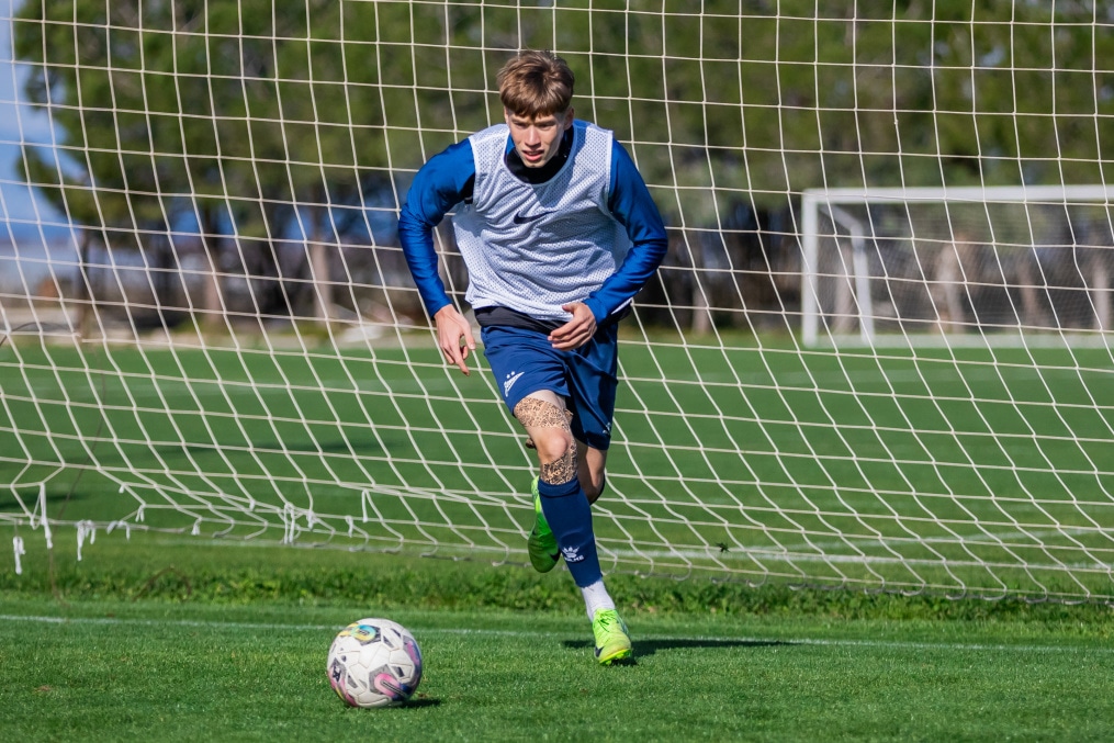 Первые учебно-тренировочные сборы «Зенита»-м в Турции:  5 февраля, утренняя тренировка