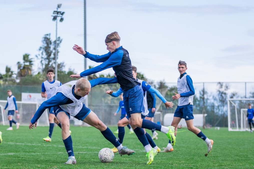 Первые учебно-тренировочные сборы «Зенита»-м в Турции:  5 февраля, утренняя тренировка