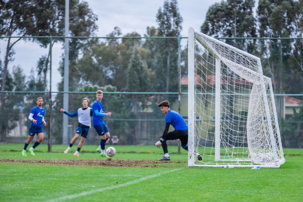 Первые учебно-тренировочные сборы «Зенита»-м в Турции:  5 февраля, утренняя тренировка