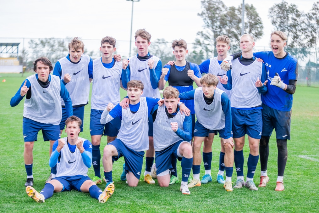 Первые учебно-тренировочные сборы «Зенита»-м в Турции:  5 февраля, утренняя тренировка