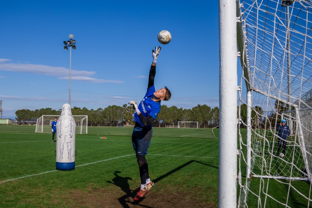 Первые учебно-тренировочные сборы «Зенита»-м в Турции:  5 февраля, утренняя тренировка