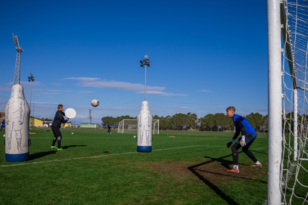 Первые учебно-тренировочные сборы «Зенита»-м в Турции:  5 февраля, утренняя тренировка