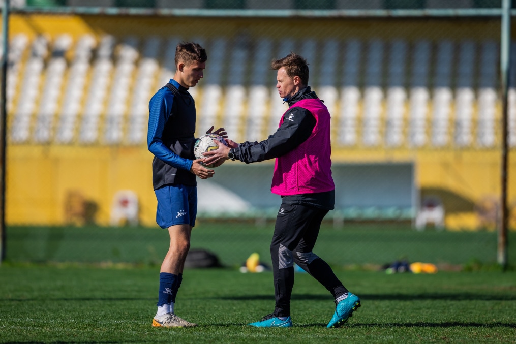 Первые учебно-тренировочные сборы «Зенита»-м в Турции:  5 февраля, утренняя тренировка