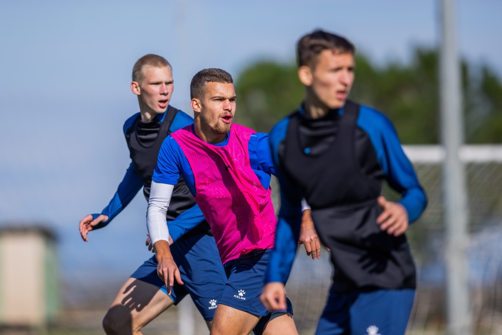 Первые учебно-тренировочные сборы «Зенита»-м в Турции:  5 февраля, утренняя тренировка