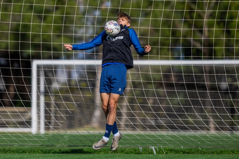Первые учебно-тренировочные сборы «Зенита»-м в Турции:  5 февраля, утренняя тренировка