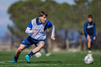 Первые учебно-тренировочные сборы «Зенита»-м в Турции:  5 февраля, утренняя тренировка