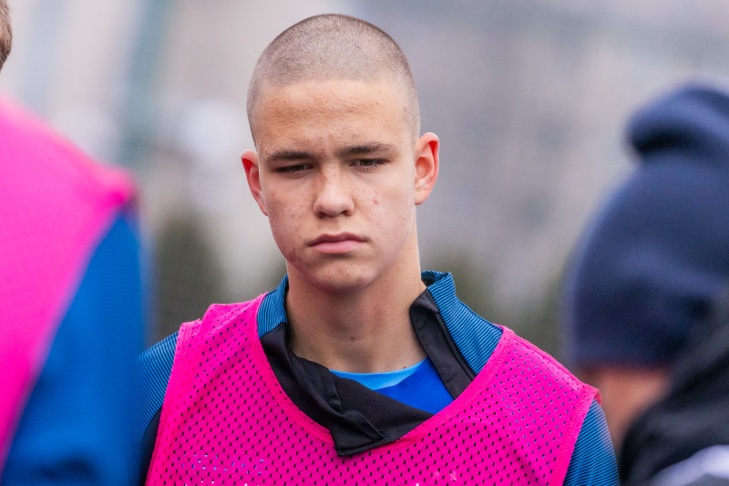 Тренировка юношеской команды U-17 «Зенита»-2009