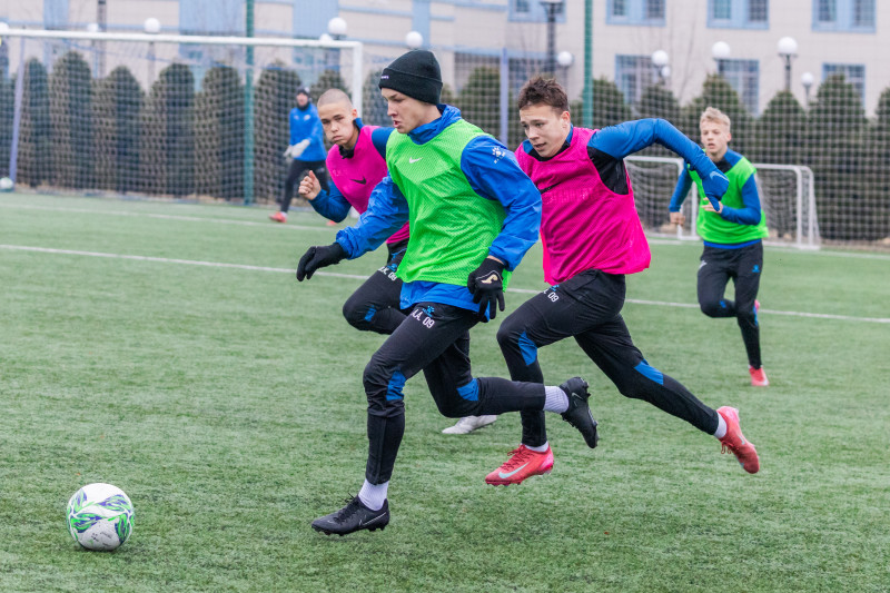 Тренировка юношеской команды U-17 «Зенита»-2009