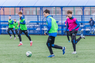 Тренировка юношеской команды U-17 «Зенита»-2009