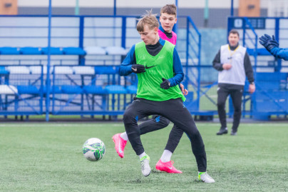 Тренировка юношеской команды U-17 «Зенита»-2009