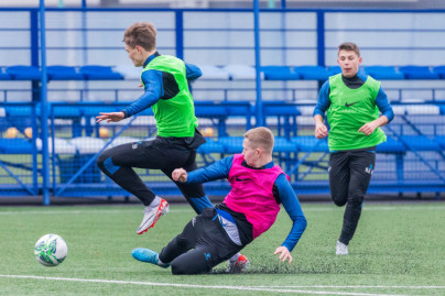 Тренировка юношеской команды U-17 «Зенита»-2009