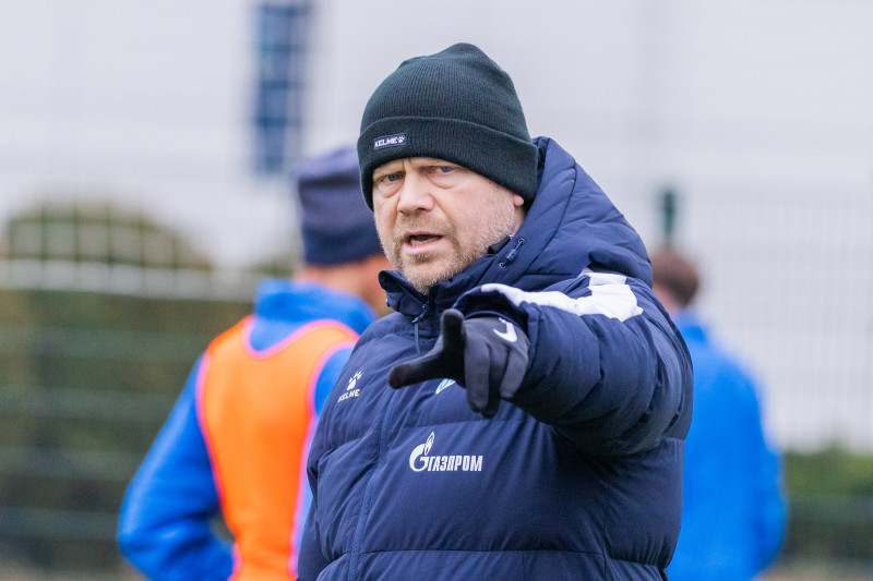 Тренировка юношеской команды U-18 «Зенита»-2008