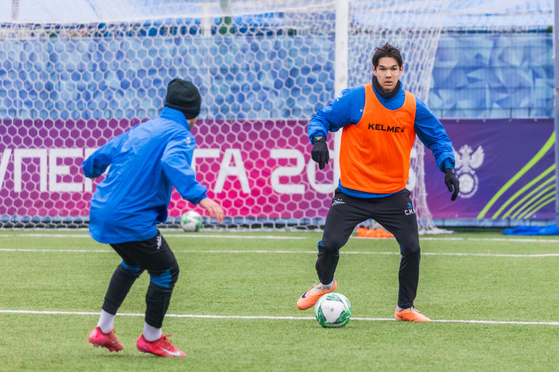 Тренировка юношеской команды U-18 «Зенита»-2008