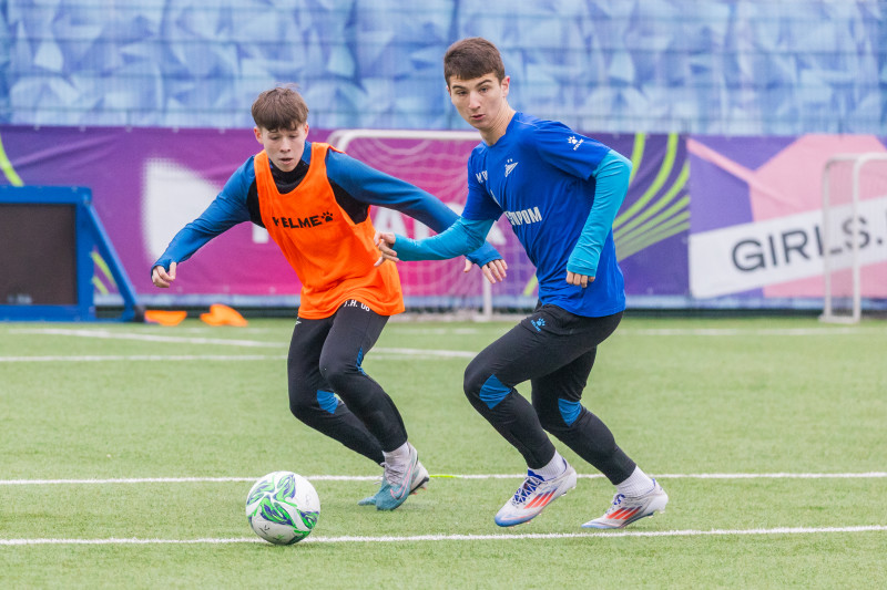 Тренировка юношеской команды U-18 «Зенита»-2008