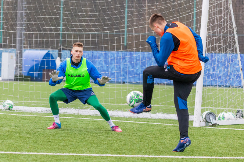 Тренировка юношеской команды U-18 «Зенита»-2008