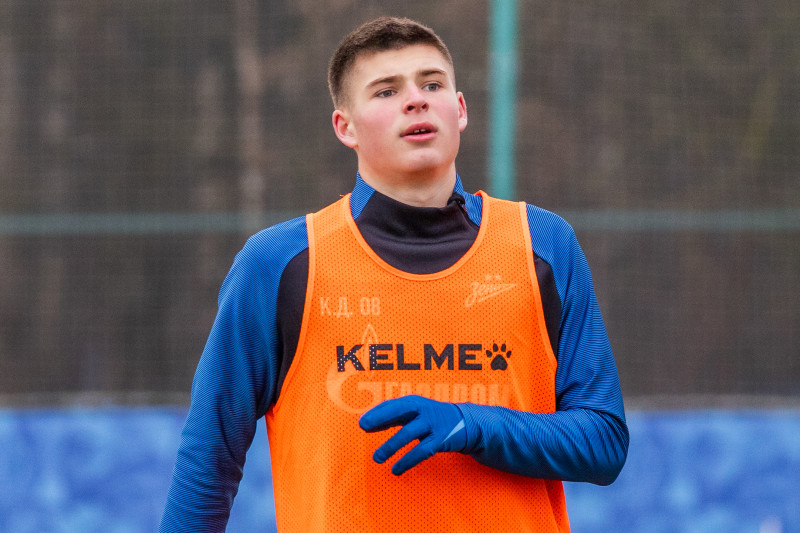 Тренировка юношеской команды U-18 «Зенита»-2008