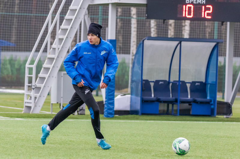 Тренировка юношеской команды U-18 «Зенита»-2008