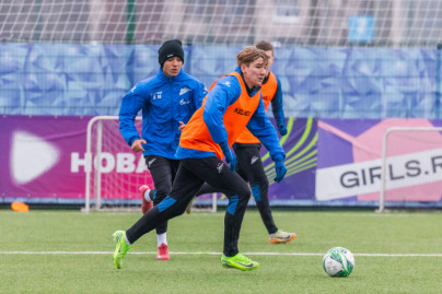 Тренировка юношеской команды U-18 «Зенита»-2008