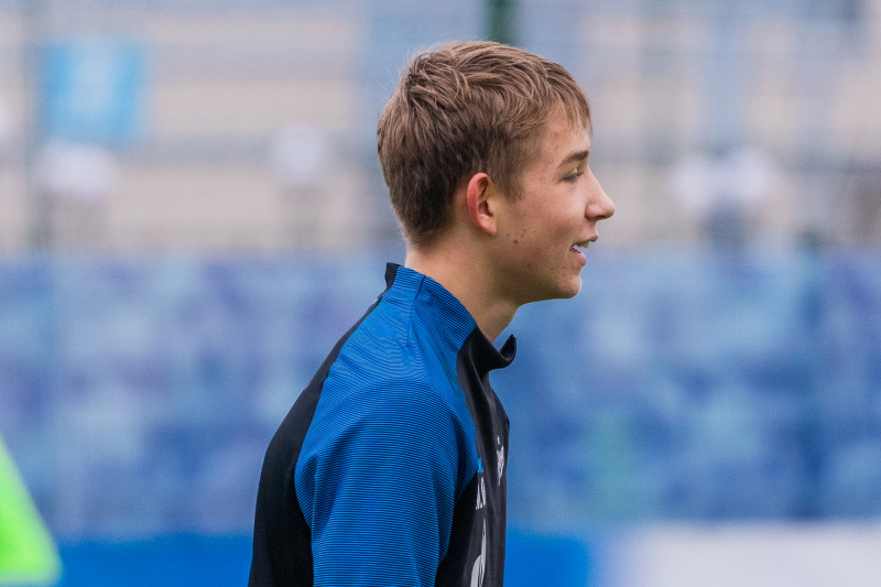 Тренировка юношеской команды U-18 «Зенита»-2008