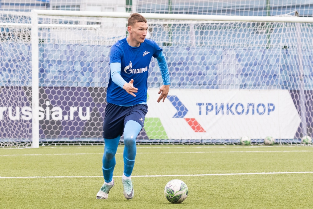 Тренировка «Зенита»-м перед матчем с ФК «Урал»