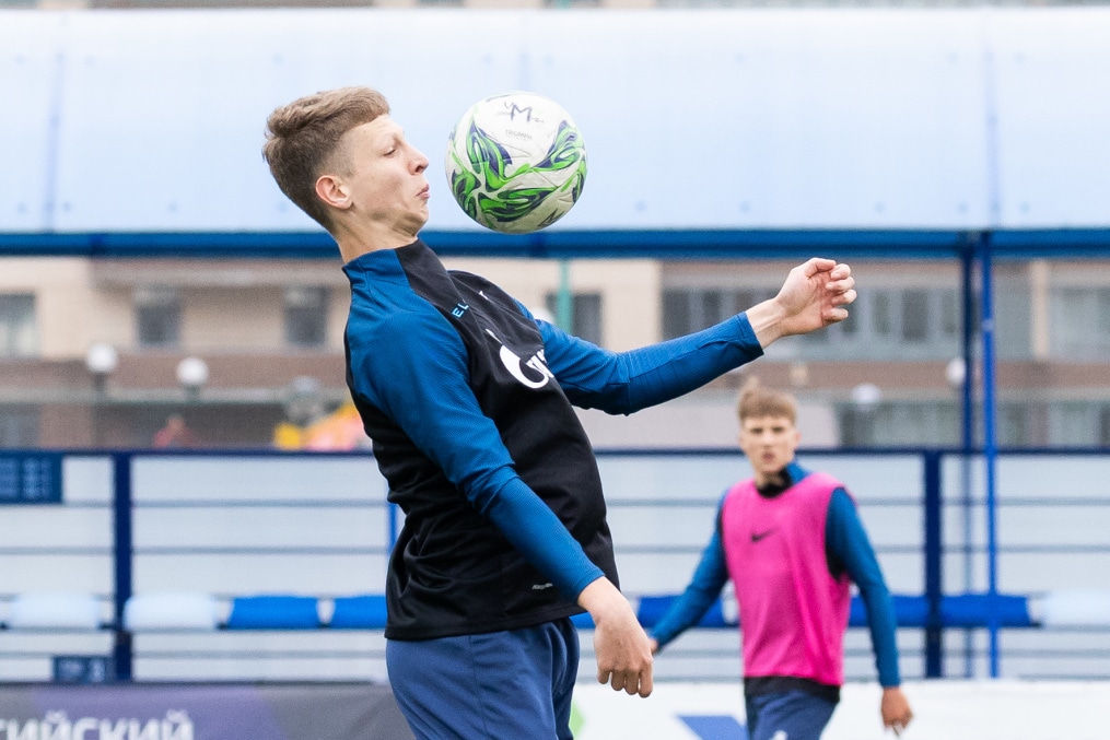 Тренировка «Зенита»-м перед матчем с ФК «Урал»