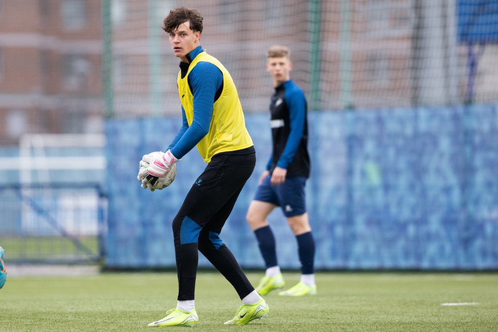 Тренировка «Зенита»-м перед матчем с ФК «Урал»