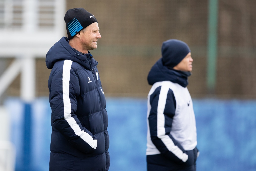 Тренировка «Зенита»-м перед матчем с ФК «Урал»