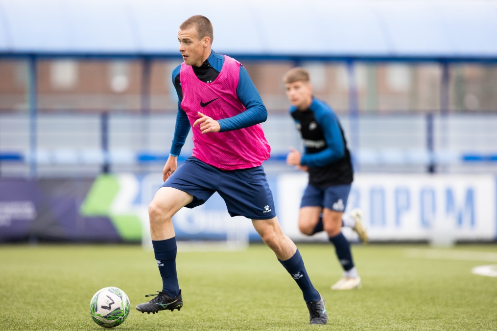 Тренировка «Зенита»-м перед матчем с ФК «Урал»