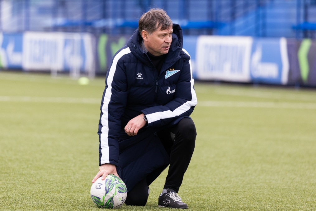 Тренировка «Зенита»-м перед матчем с ФК «Урал»