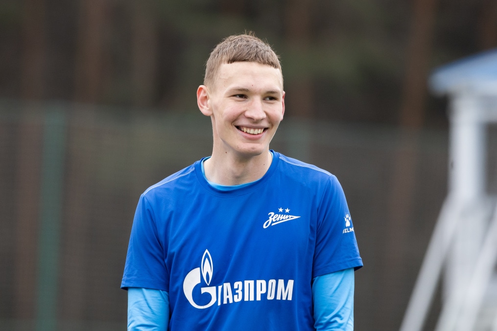 Тренировка «Зенита»-м перед матчем с ФК «Урал»