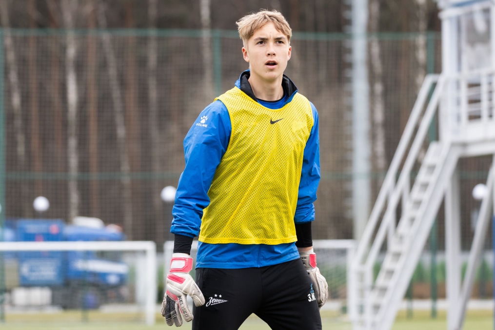 Тренировка «Зенита»-м перед матчем с ФК «Урал»