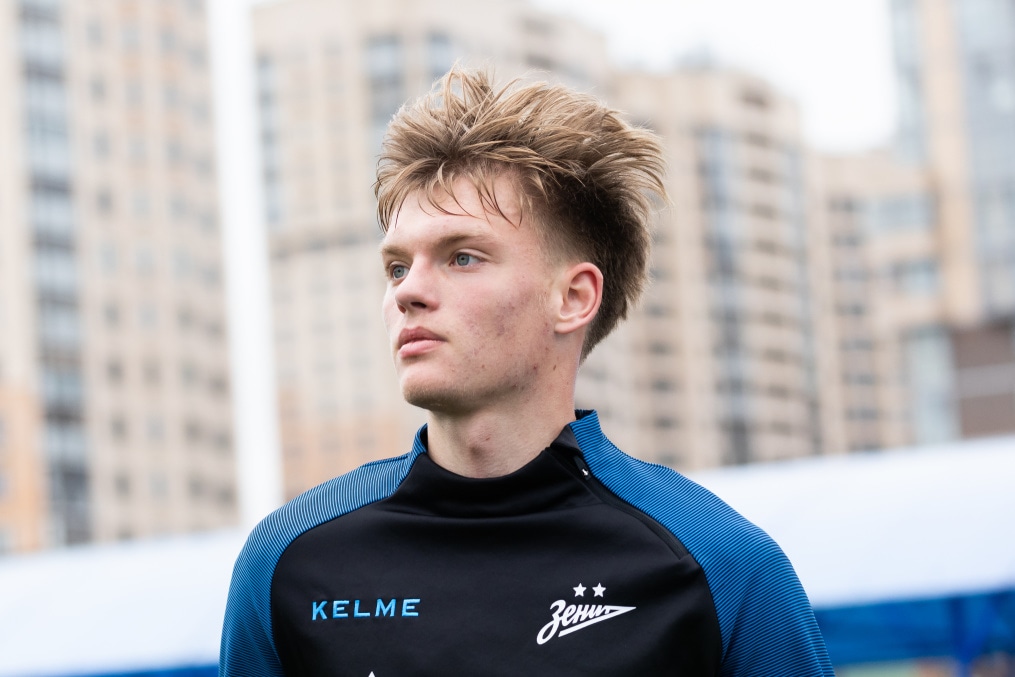 Тренировка «Зенита»-м перед матчем с ФК «Урал»