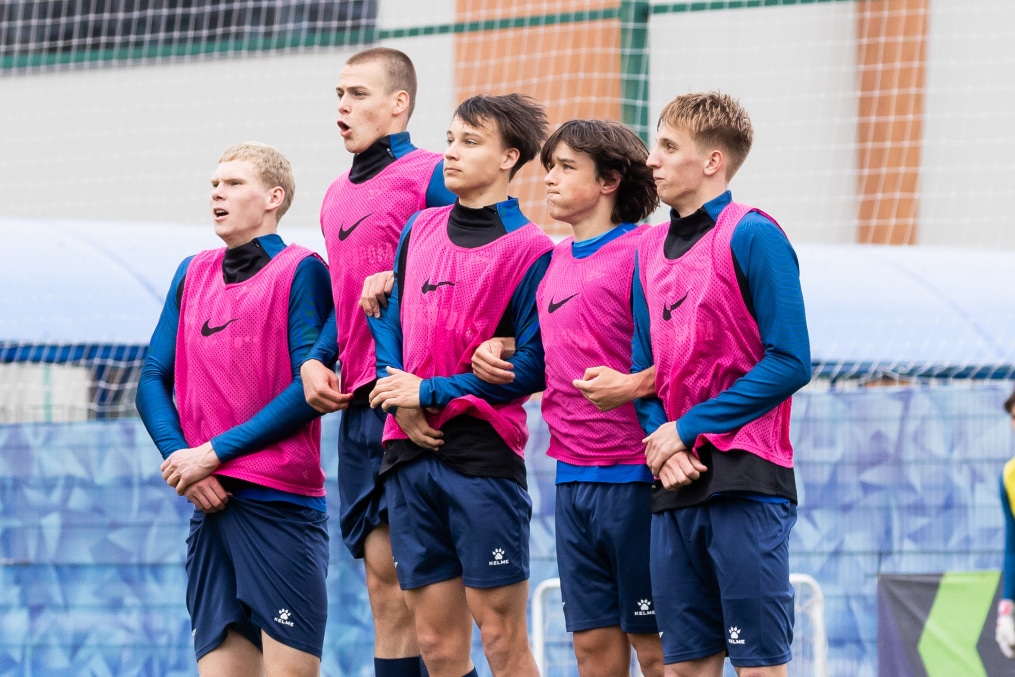 Тренировка «Зенита»-м перед матчем с ФК «Урал»