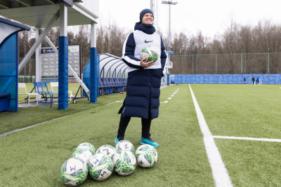 Тренировка «Зенита»-м перед матчем с ФК «Урал»