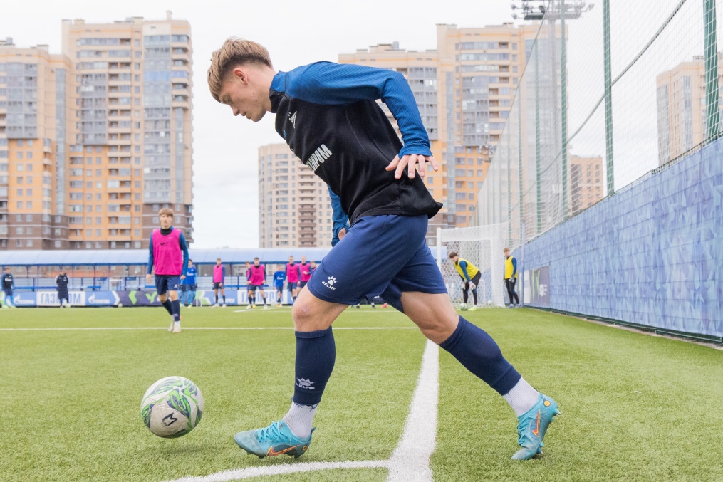 Тренировка «Зенита»-м перед матчем с ФК «Урал»