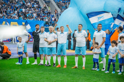 Матч легенд «Зенита» при поддержке Winline