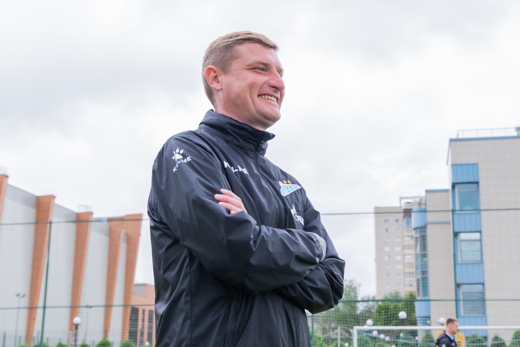 Тренировка «Зенита»-2 перед матчем с ФК «Балтика»