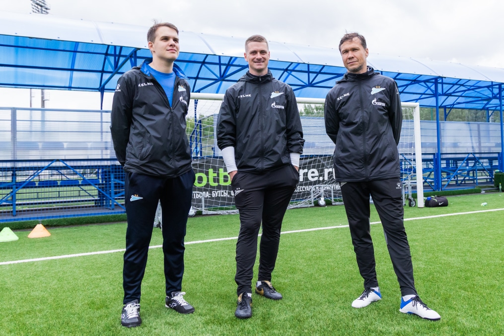 Тренировка «Зенита»-2 перед матчем с ФК «Балтика»