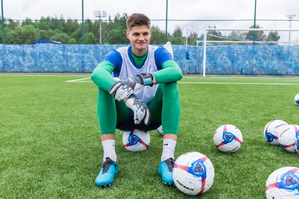 Тренировка «Зенита»-2 перед матчем с ФК «Балтика»