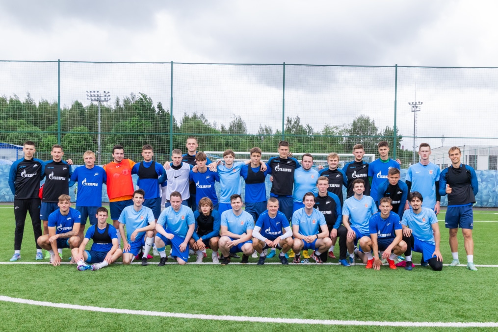 Тренировка «Зенита»-2 перед матчем с ФК «Балтика»