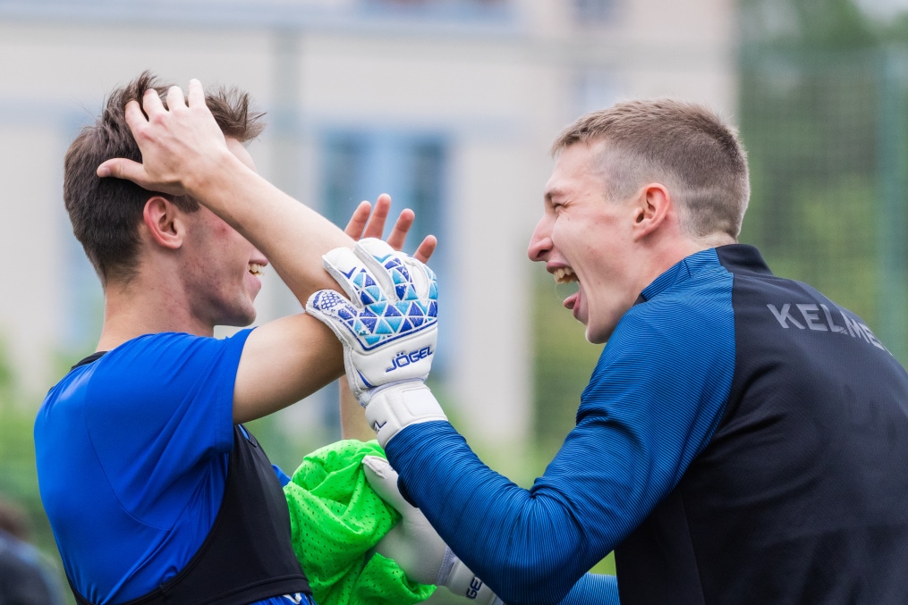 Тренировка «Зенита»-2 перед матчем с ФК «Балтика»