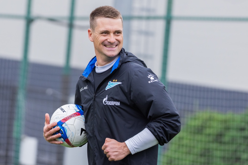 Тренировка «Зенита»-2 перед матчем с ФК «Балтика»