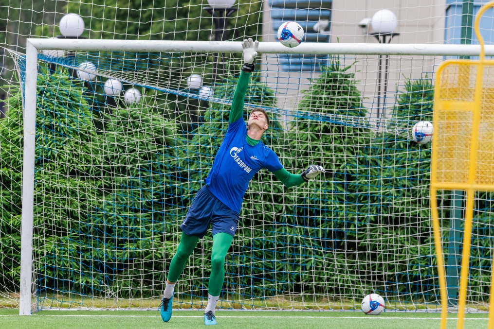 Тренировка «Зенита»-2 перед матчем с ФК «Балтика»