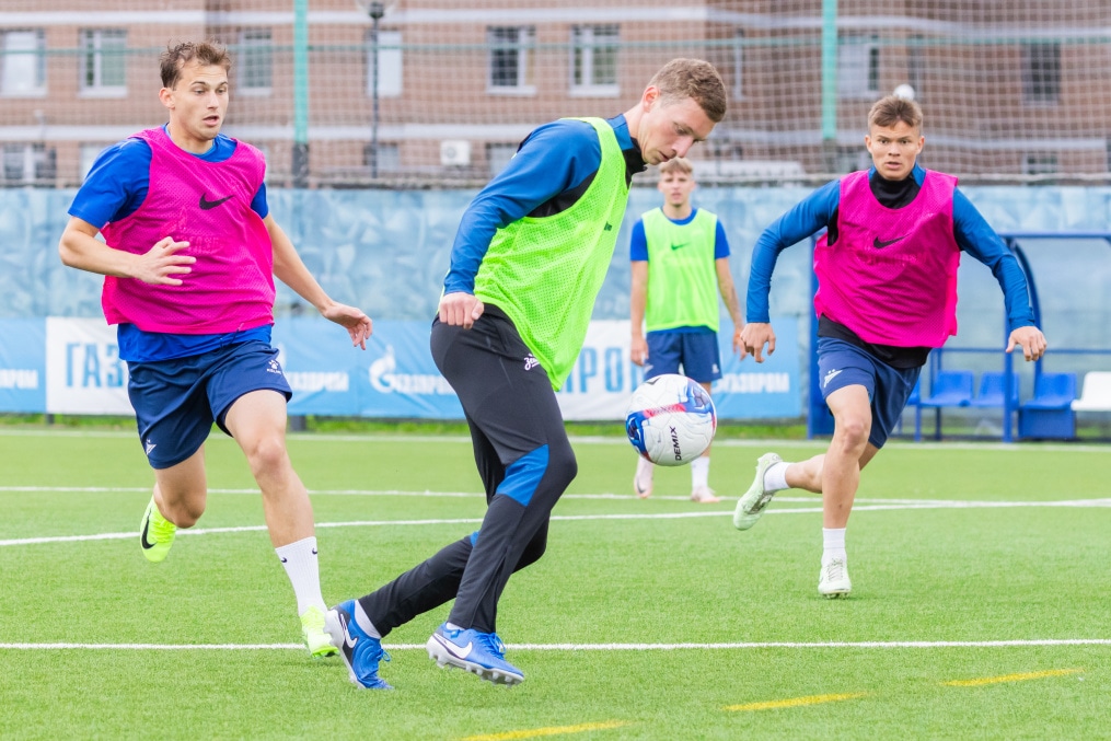 Тренировка «Зенита»-2 перед матчем с ФК «Балтика»