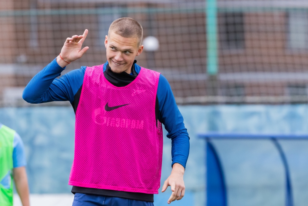 Тренировка «Зенита»-2 перед матчем с ФК «Балтика»