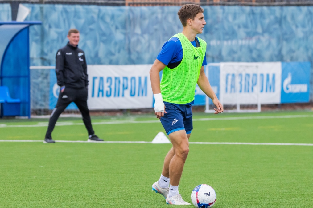 Тренировка «Зенита»-2 перед матчем с ФК «Балтика»