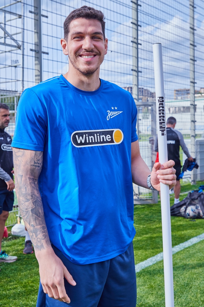 «Газпром» — тренировочные сборы 2025: 23 июня, вечерняя тренировка