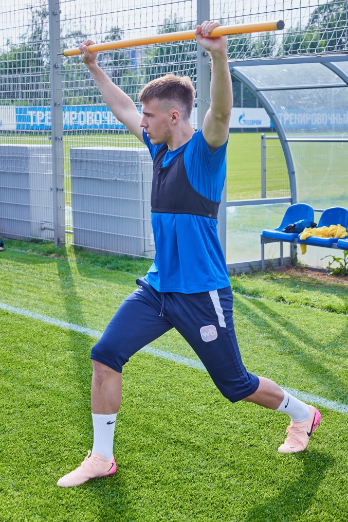 «Газпром» — тренировочные сборы 2025: 23 июня, вечерняя тренировка